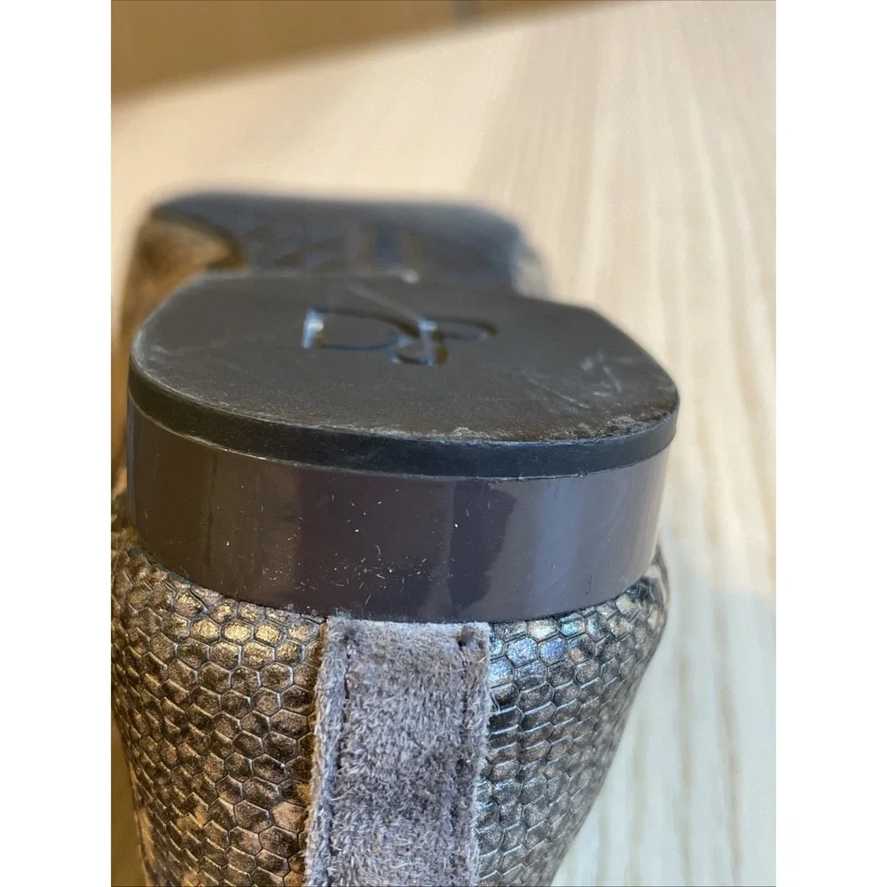 Donald Pliner Leather  Python Print  